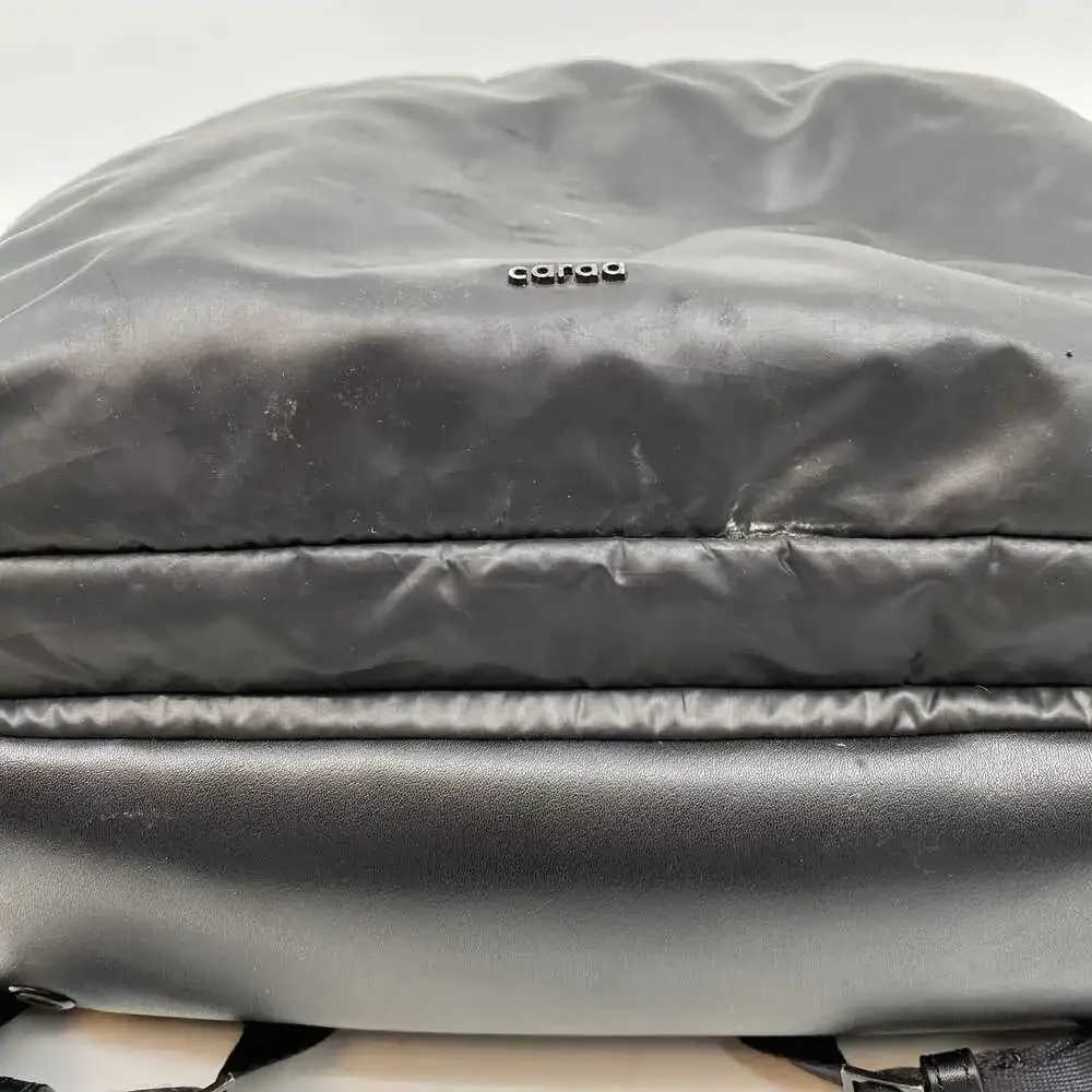 Caraa Black Nylon Backpack Baby Bag | OS Regular</title